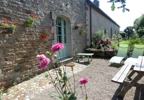 Terrasse, l'entrée